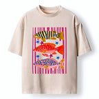 Colorful Patterned Fish T-Shirt for Men