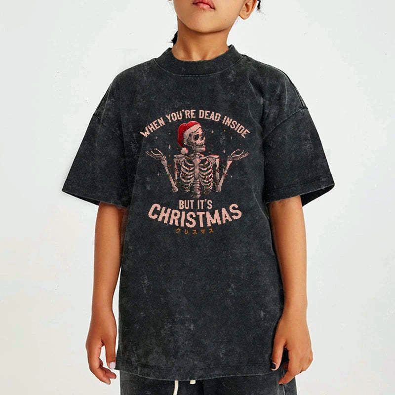 best seller Japanese skeleton kids t-shirt