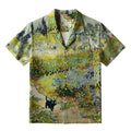 Trendy Japanese Hawaiian Shirt for Men