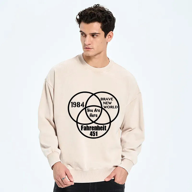 Kyoto Lion Washed Sweatshirt On Sale
