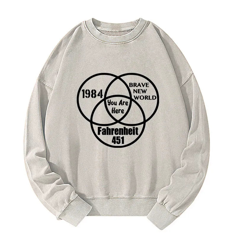Kyoto Lion Washed Sweatshirt On Sale