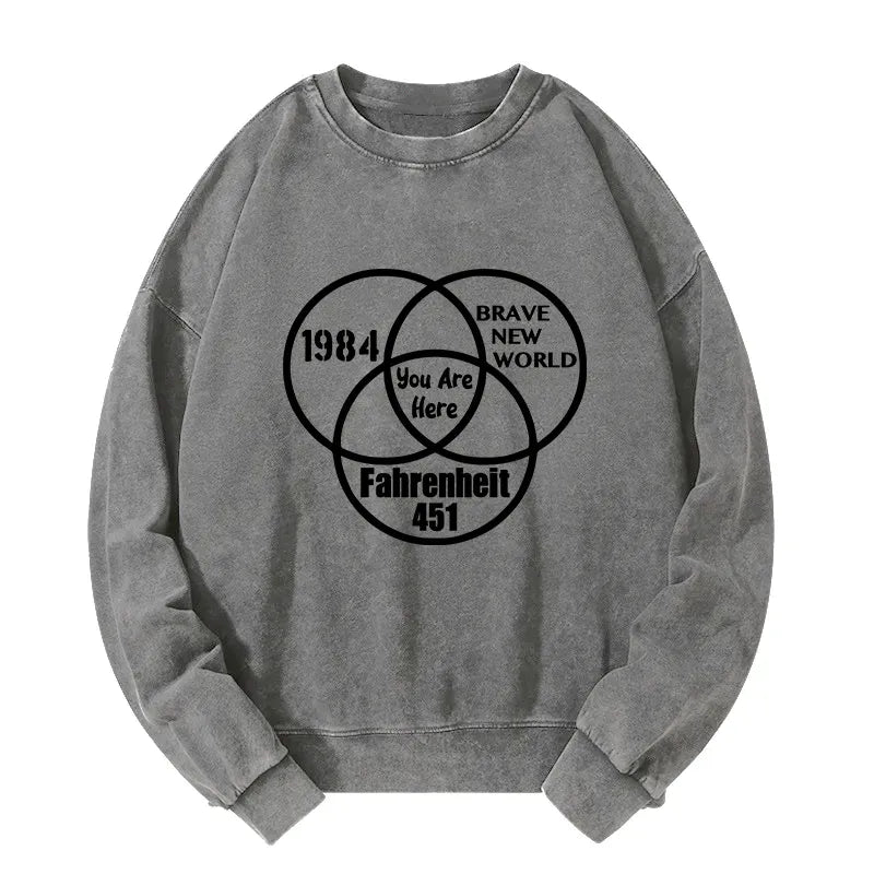 Kyoto Lion Washed Sweatshirt On Sale