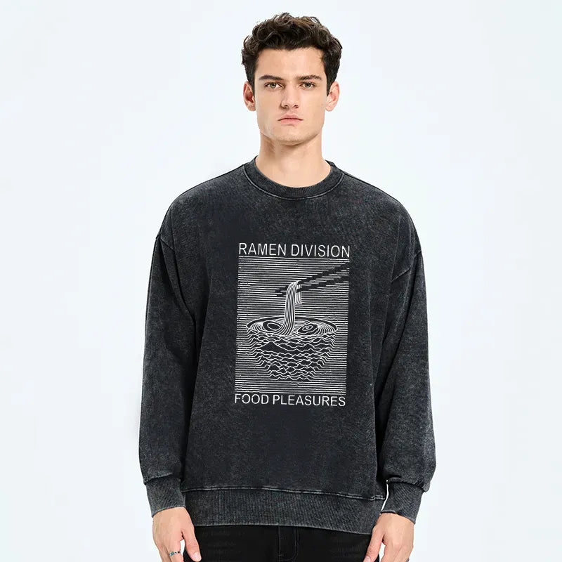japanese vintage washed ramen sweatshirt on sale