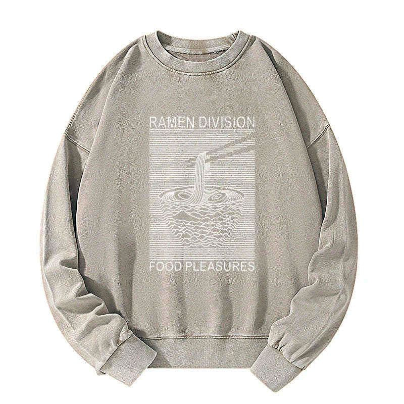 japanese vintage washed ramen sweatshirt on sale