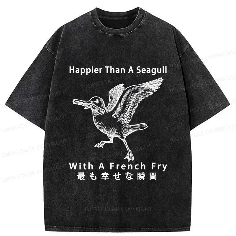 Japanese Washed T-Shirt for Everyday Wear