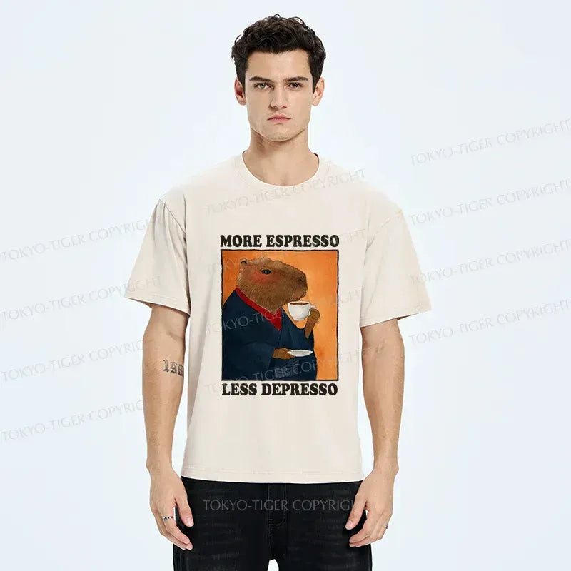 Washed Capybara T-Shirt Free Shipping