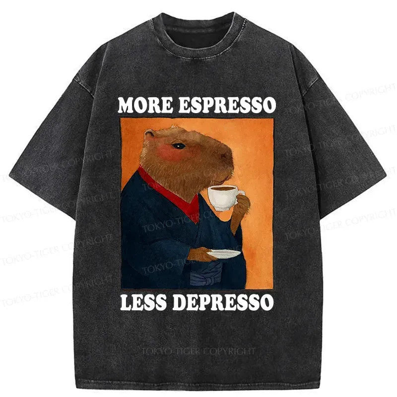 Kyoto Lion Capybara T-Shirt for Daily Wear
