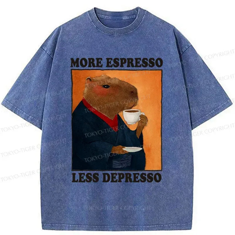 Kyoto Lion Capybara T-Shirt for Daily Wear