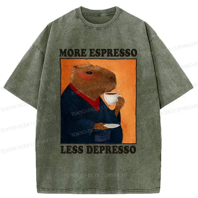 Kyoto Lion Capybara T-Shirt for Daily Wear