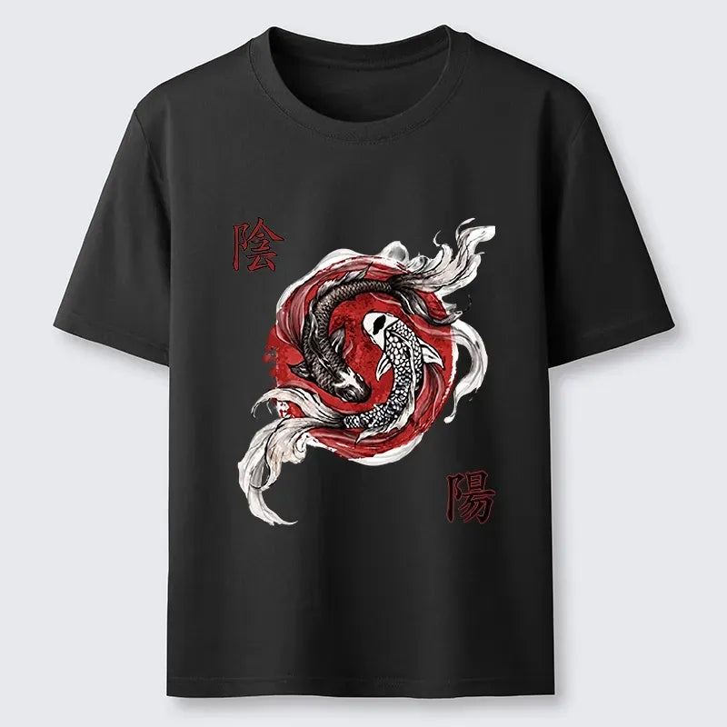 Red Ink Koi Fish T-Shirt Gift Idea