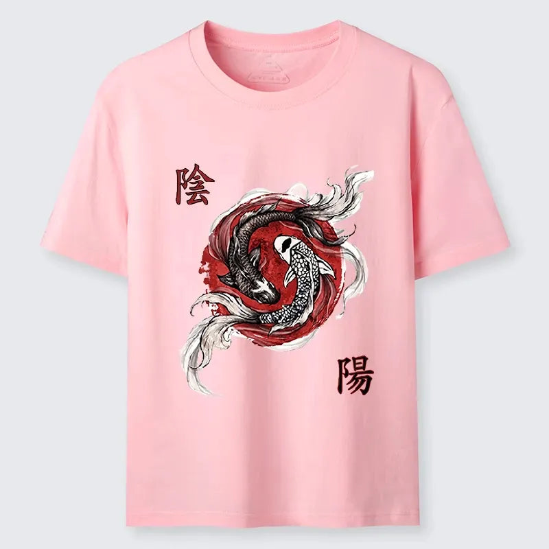Red Ink Koi Fish T-Shirt Gift Idea