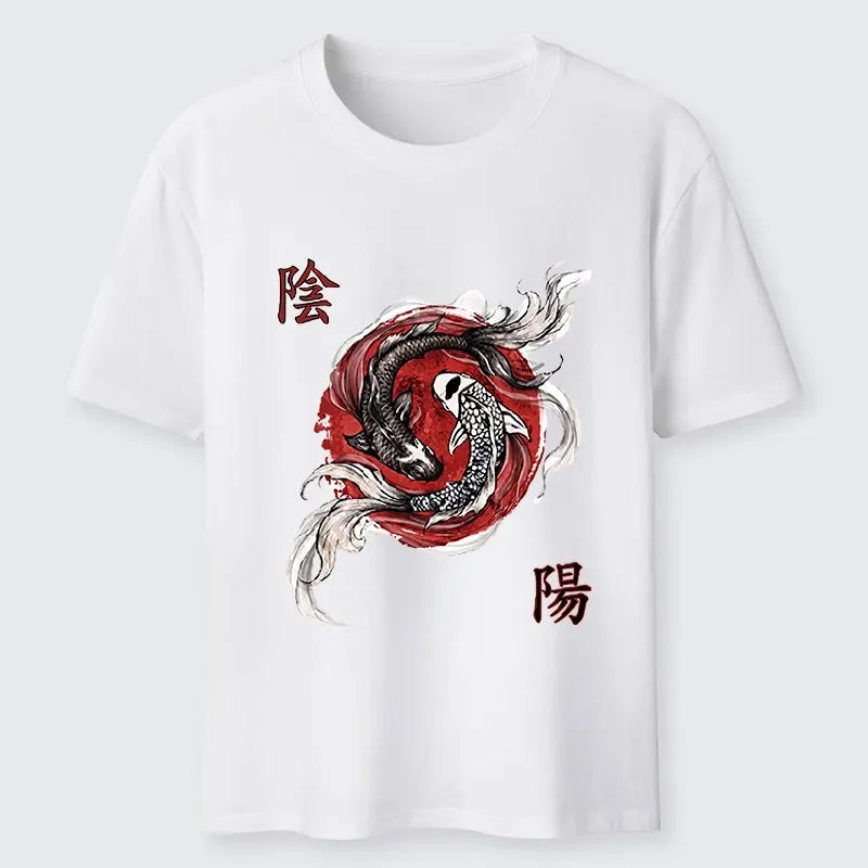 Red Ink Koi Fish T-Shirt Gift Idea