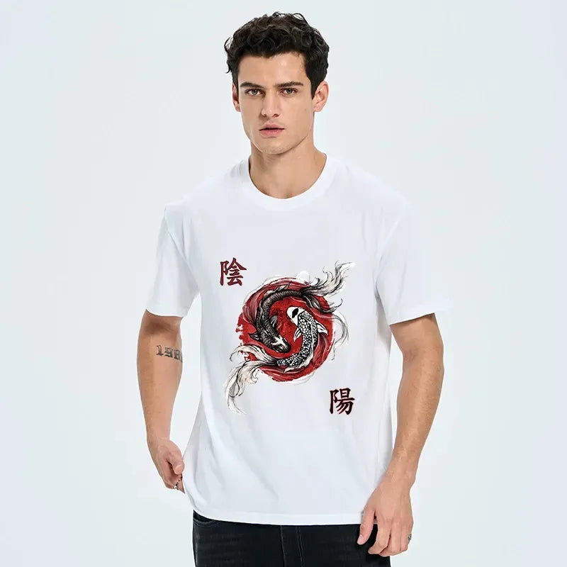 Red Ink Koi Fish T-Shirt Gift Idea
