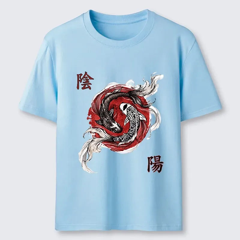 Red Ink Koi Fish T-Shirt Gift Idea