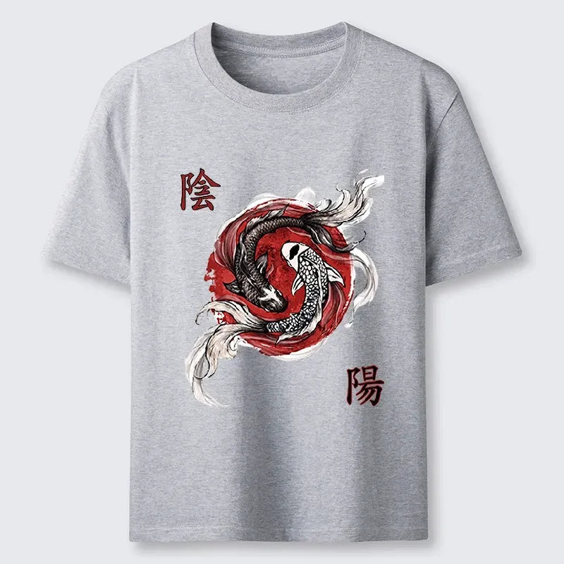 Japanese Koi Fish T-Shirt for Summer