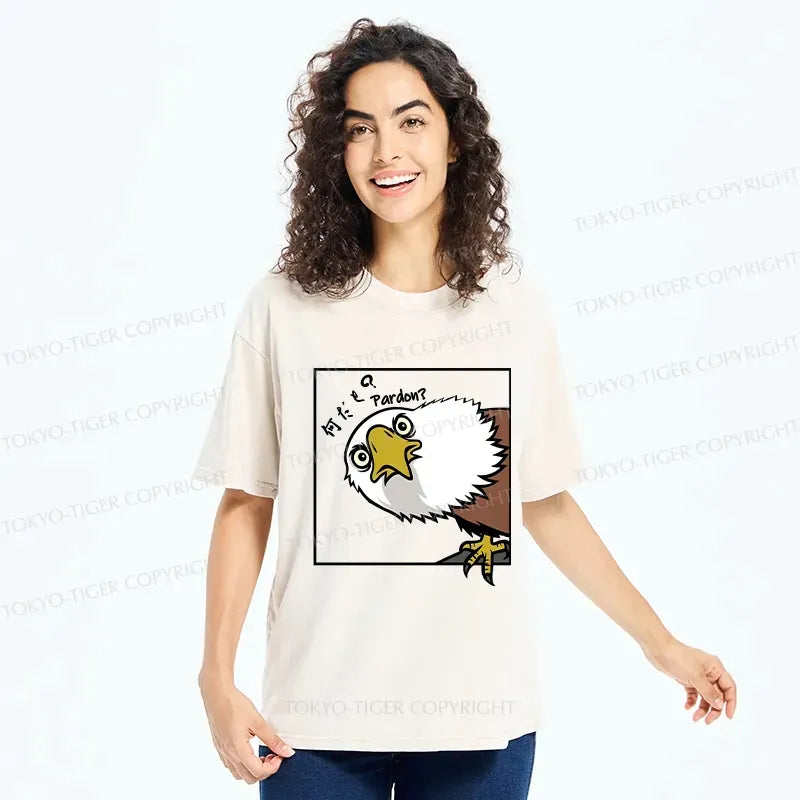 Kyoto Lion curious eagle vintage streetwear tee