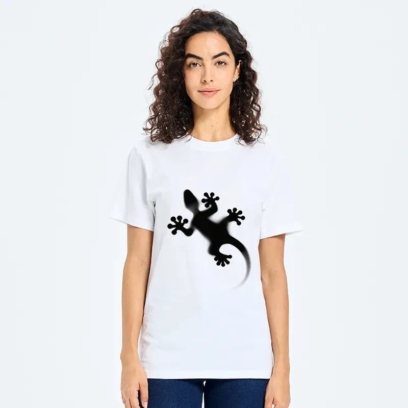 Japanese gecko silhouette classic t-shirt