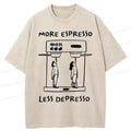 Kyoto-Lion Automatic Coffee Machine Washed T-Shirt