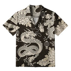 Kyoto Lion Japanese Aloha Shirt