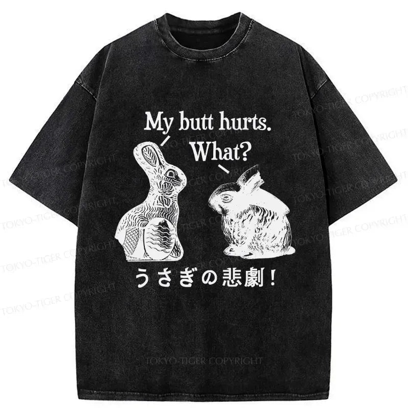 Funny Rabbit Japanese T-Shirt