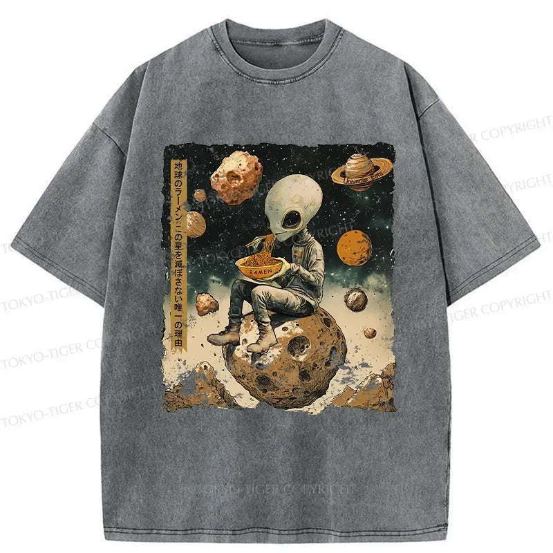 Japanese Washed T-Shirt for Daily Wear