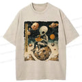 Kyoto-Lion Ramen Delivery To An Alien Planet Washed T-Shirt