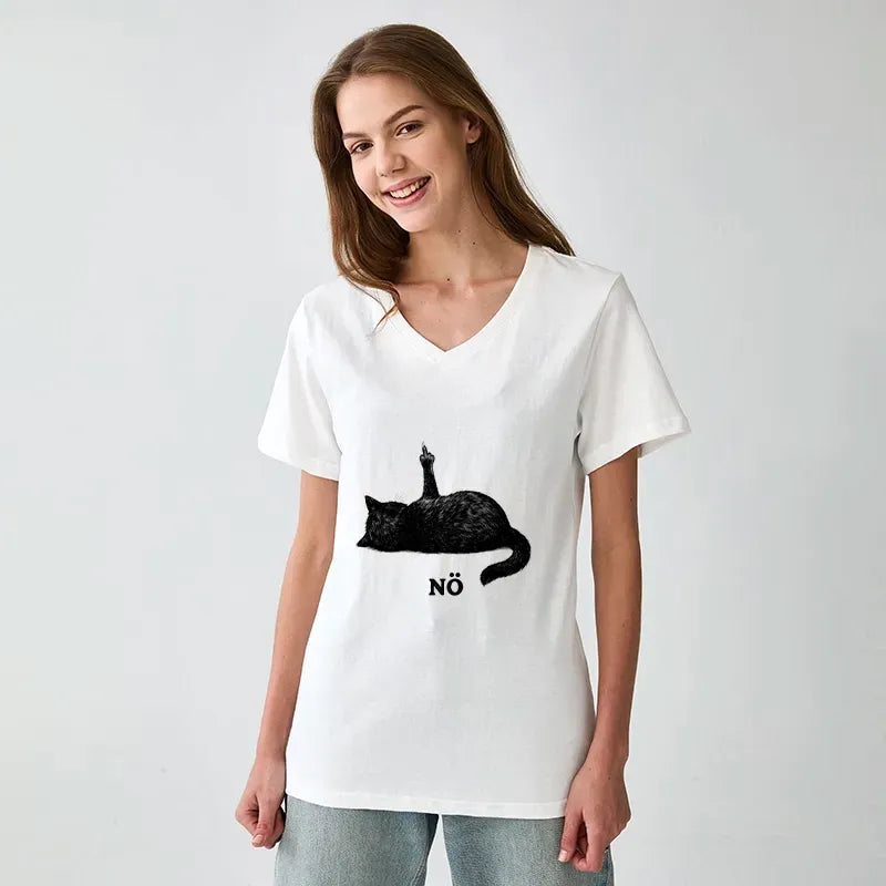 Kyoto-Lion Cat Refused Tee for Gift Idea