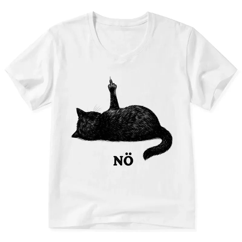 Kyoto-Lion Cat Refused V-Neck Classic T-Shirt