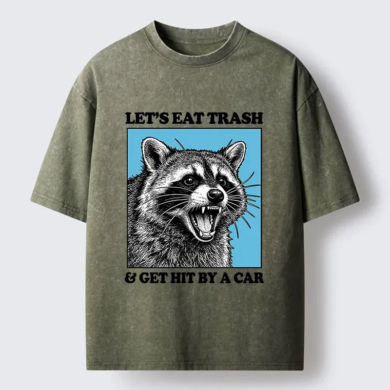 Japanese Washed T-Shirt for Daily Wear