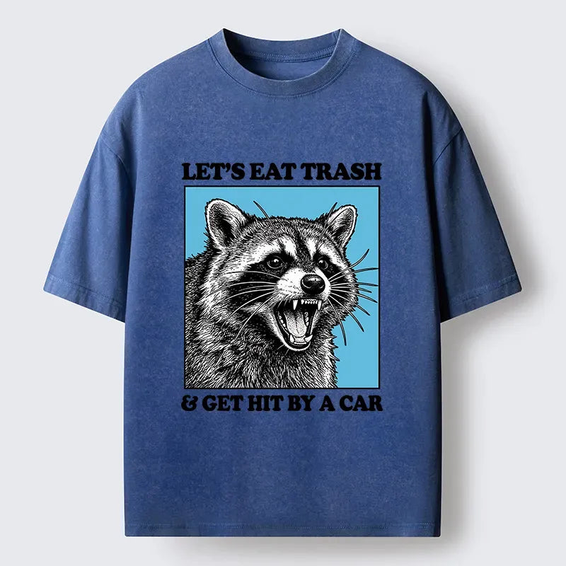 Japanese Washed T-Shirt for Daily Wear