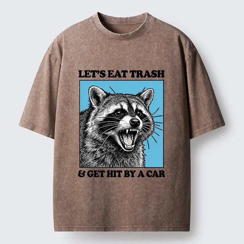 Japanese Washed T-Shirt for Daily Wear