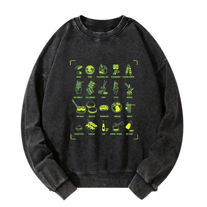 japanese vintage washed sweatshirt