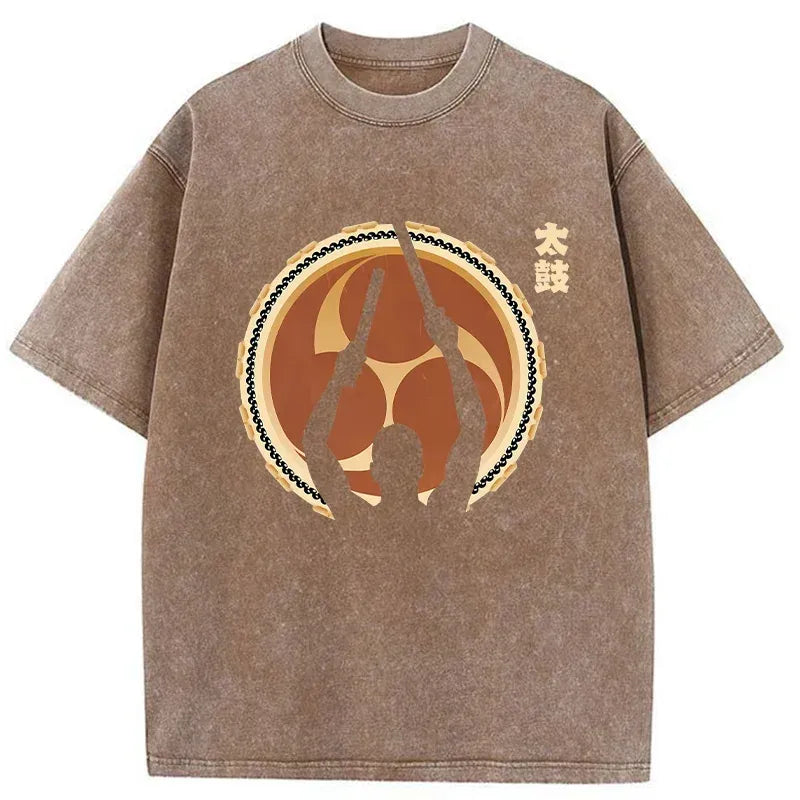 Kyoto Lion Japanese Unisex T-Shirt for Vacation