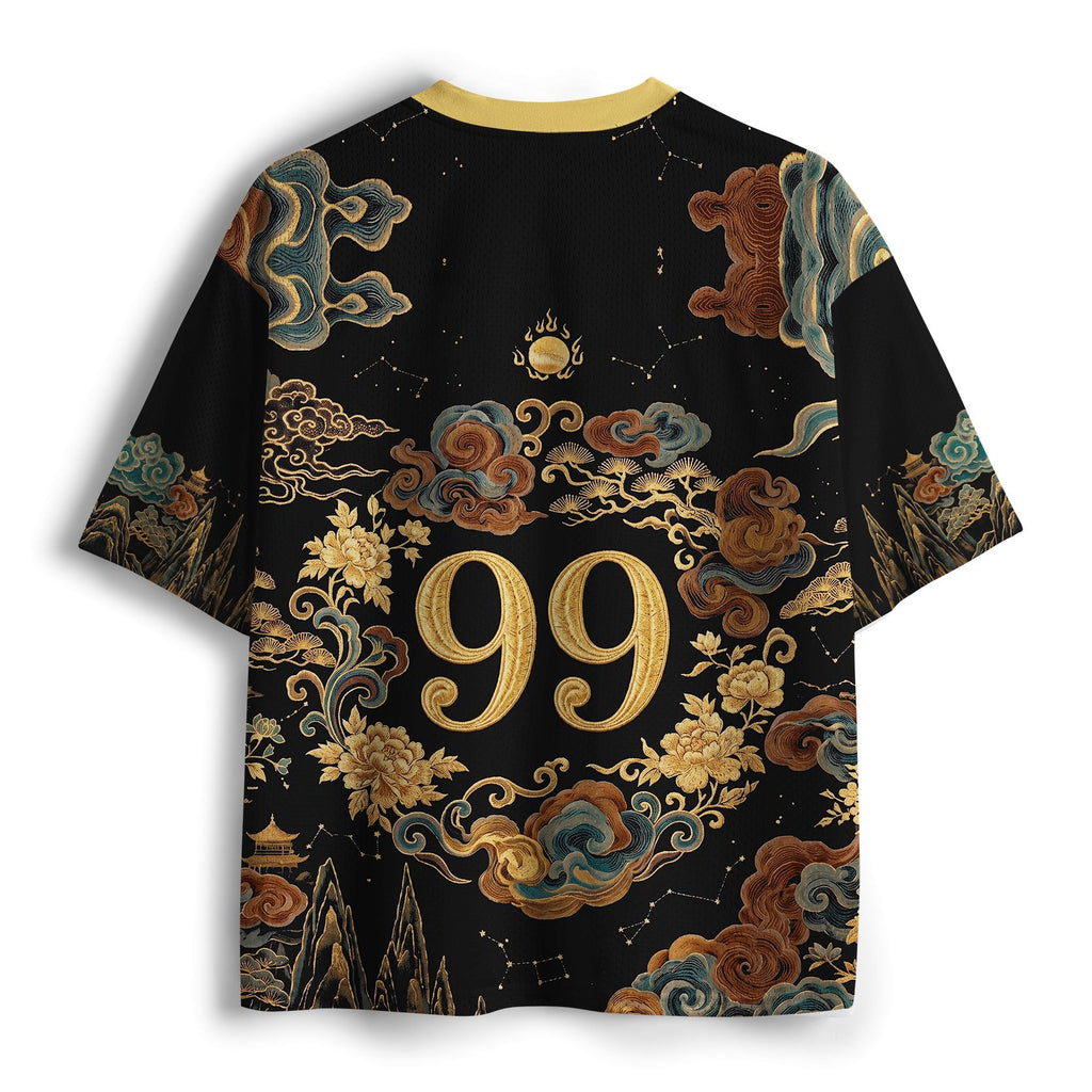 Breathable Mesh Jersey for Sports