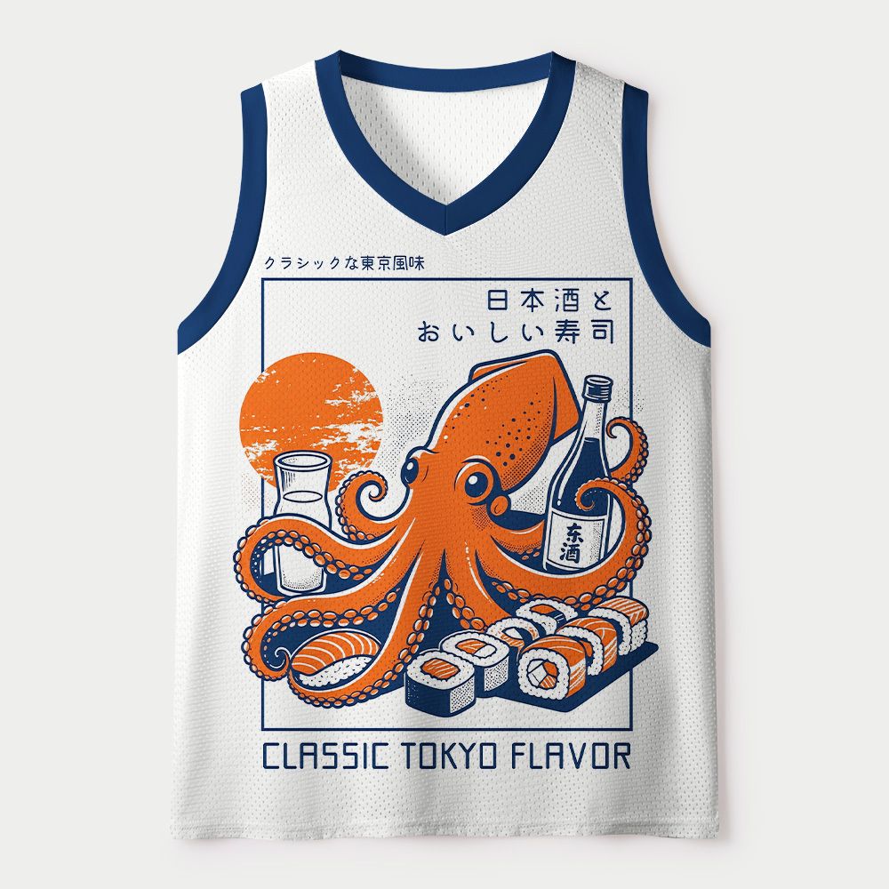 Breathable Japanese Mesh Tank Top for Summer