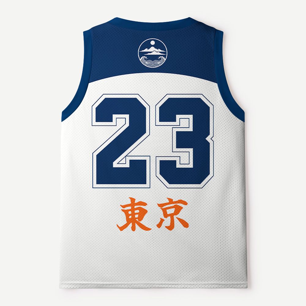 Kyoto-Lion Tokyo Octopus Sushi Mesh Tank Top
