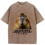 Unisex Retro Vintage T-Shirt for Daily Wear