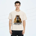 Japanese Kyoto Lion Washed T-Shirt