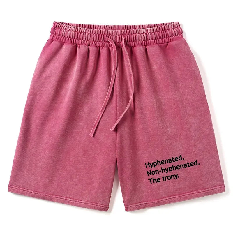Japanese Washed Shorts for Summer