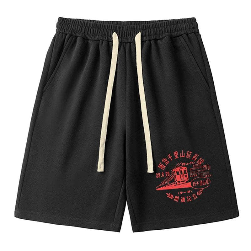 japanese vintage unisex shorts