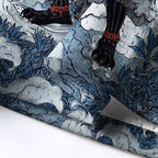 Kyoto-Lion Shadow Samurai Cat Mesh Jersey