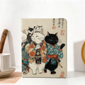 Samurai Cats Tablet Case for iPad