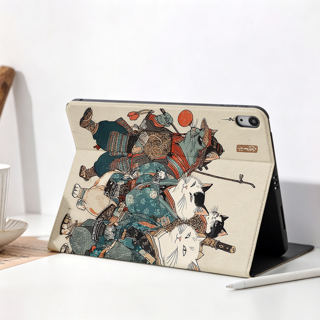 Kyoto Lion Protective Case with Pencil Holder