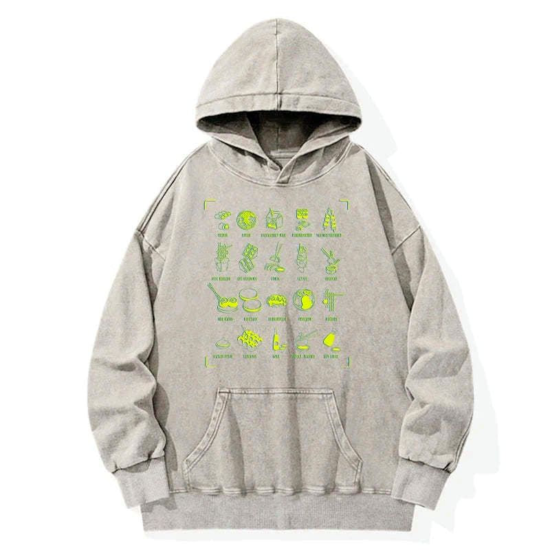 japanese washed hoodie for daily wear