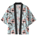 Japanese Floral Kimono Cardigan for Summer