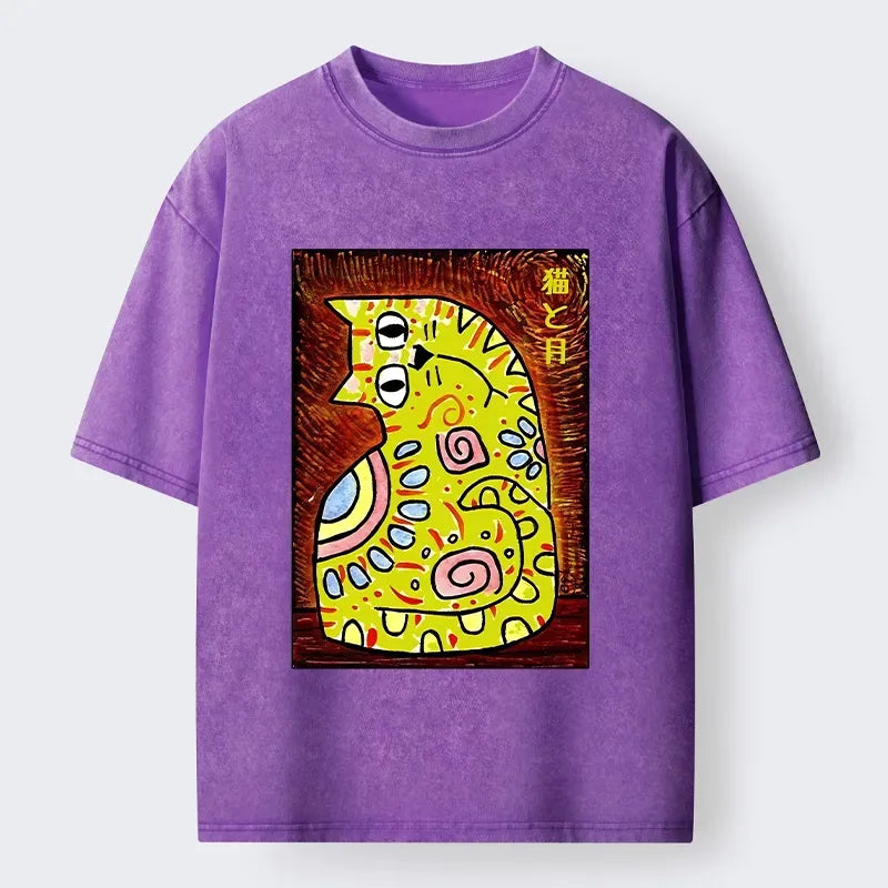 comfortable unisex cat tee for everyday