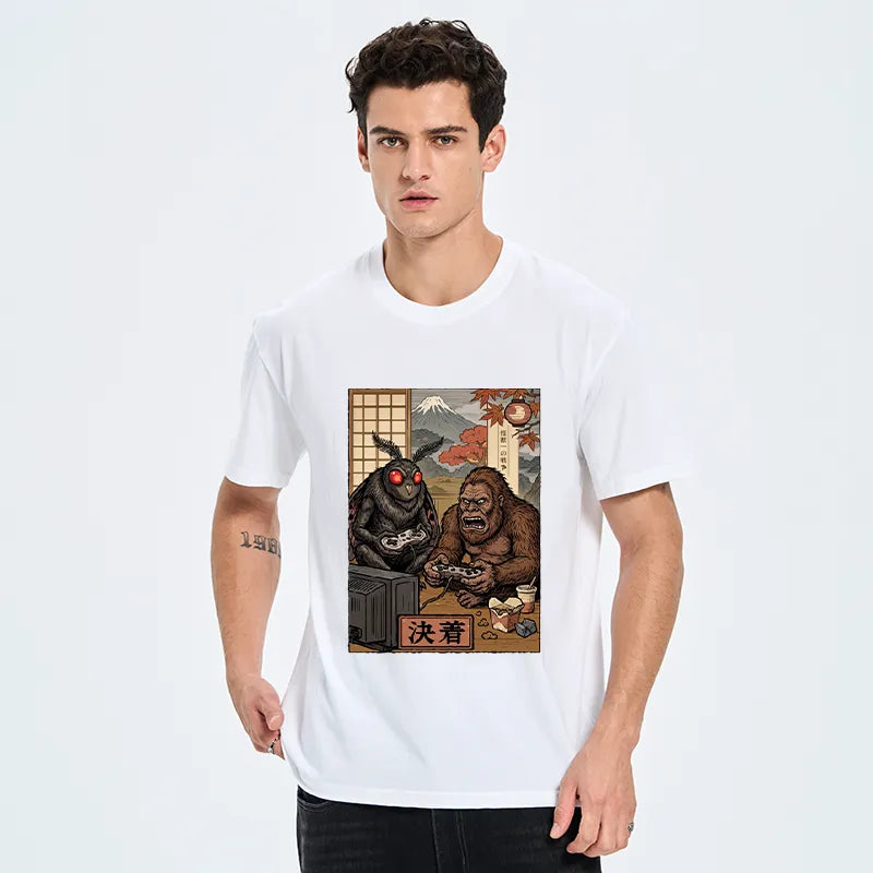Kyoto-Lion Game Monster Duo Classic T-Shirt