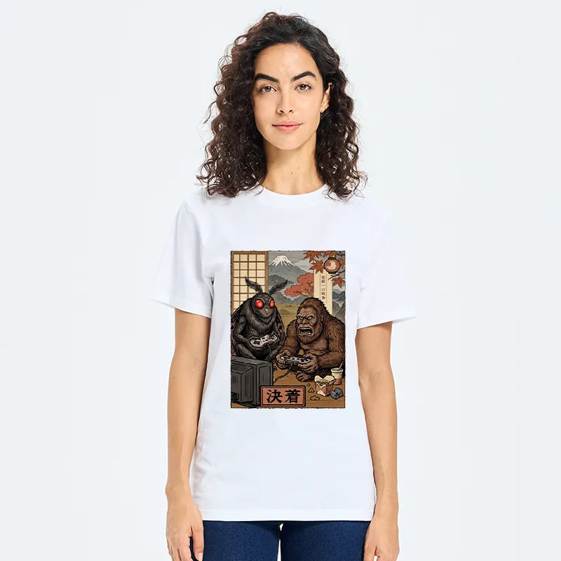 Kyoto-Lion Game Monster Duo Classic T-Shirt