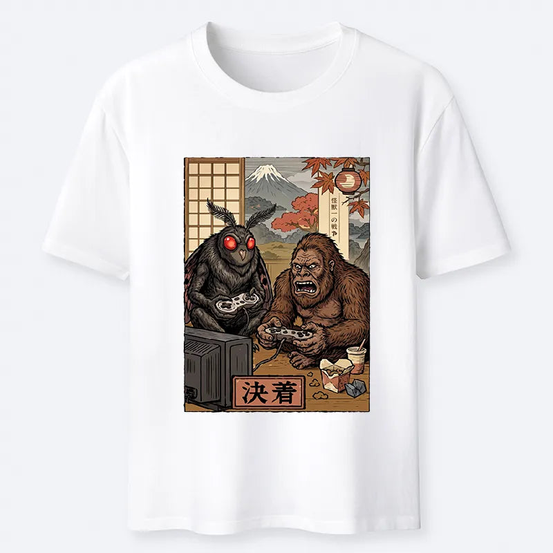 Kyoto-Lion Game Monster Duo Classic T-Shirt