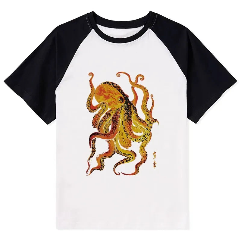Deep Sea Octopus T-shirt Free Shipping